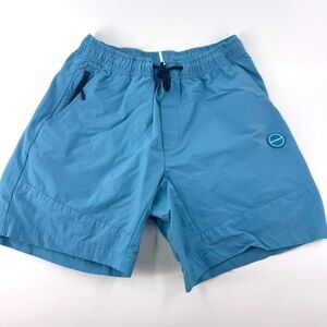 Beardedgoat Blue Athletic Shorts with Quick-Dry Fabric